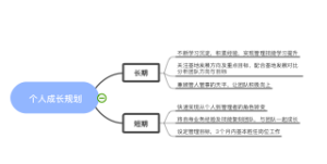 个人成长规划