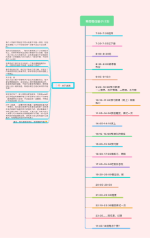 寒假稳住脑子计划（附心得说明）