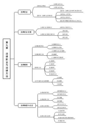 第九章 法律职业与法律方法