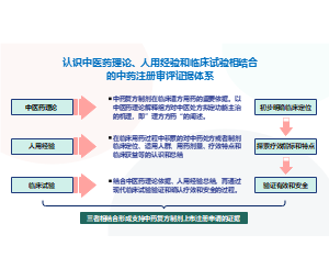 认识中医药理论、人用经验和临床试验相结合的中药注册审评证据体系