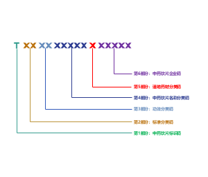 医保中药饮片编码代码结构图