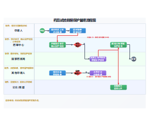 药品试验数据保护管理流程图