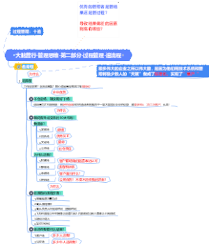 大脑营行-管理思维-第二部分-过程管理-追流程