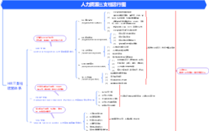 人力资源-三支柱运行体系图