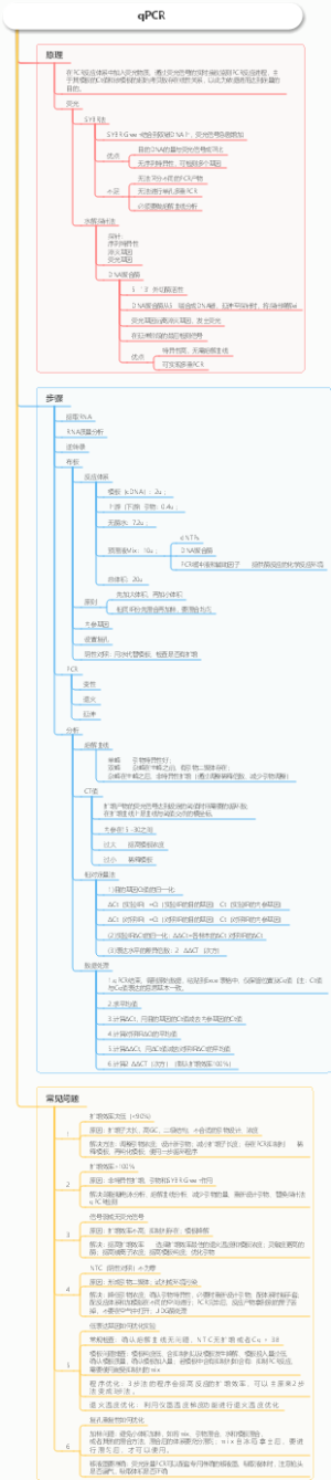 荧光定量PCR：qPCR