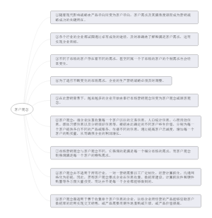 客户市场营销观念