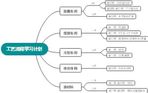 工艺流程学习计划