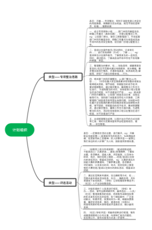 计划组织