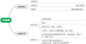 认识法律（需自填）