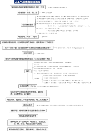 人工气道患者吸痰流程