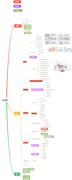 汤臣倍健思维导图