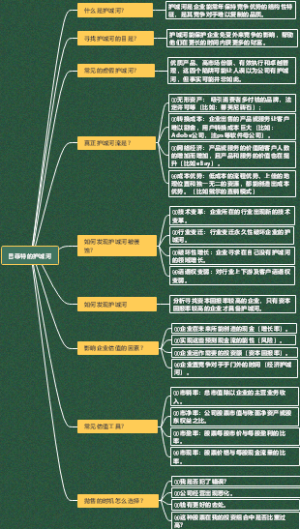 巴菲特的护城河
