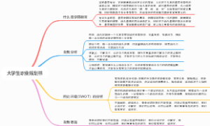 大学生职业生涯规划