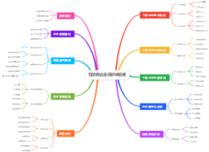 互联网企业调研明细表