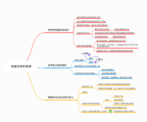 把握世界的规律