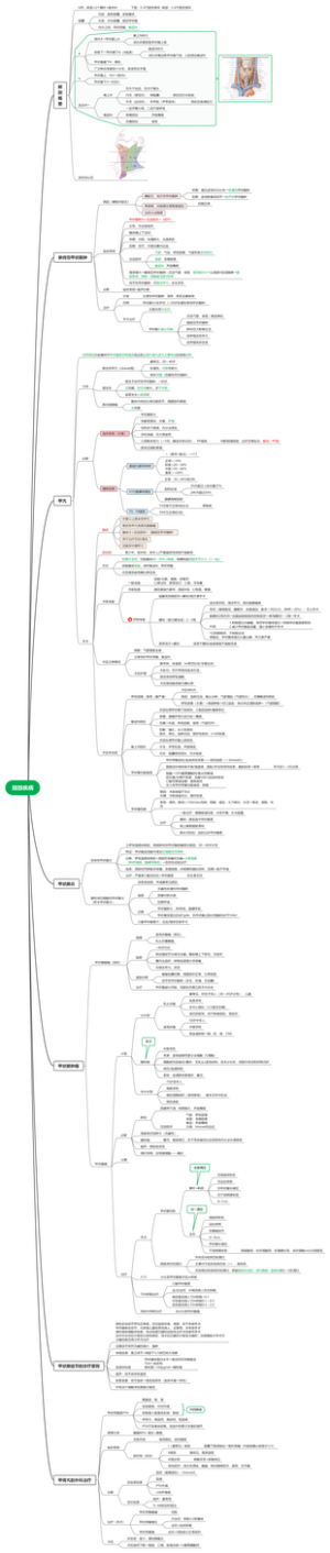 医学颈部疾病思维导图
