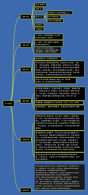 个人简历