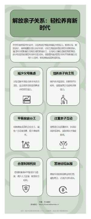 解放父母，解放孩子