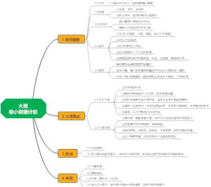 大班幼小衔接计划