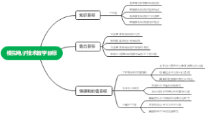 模拟电子技术教学目标