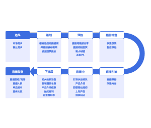 时间轴_直播带货流程范例