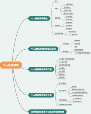 个人征信系统