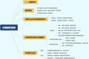 长期股权投资——合营安排