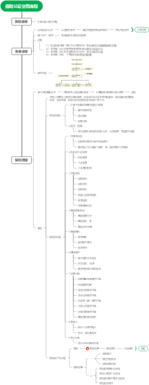 保险公司业务流程