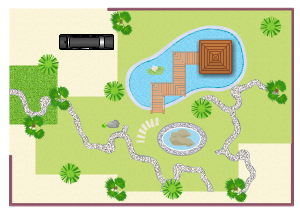 别墅花园设计图
