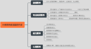教师专业发展的内容