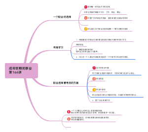 成年早期的事业 第166讲