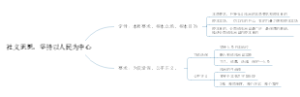 社义思想：坚持以人民为中心