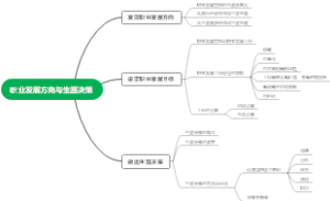 职业发展方向与生涯决策