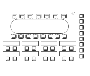 会议室座位布局