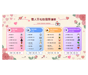 情人节礼物推荐清单