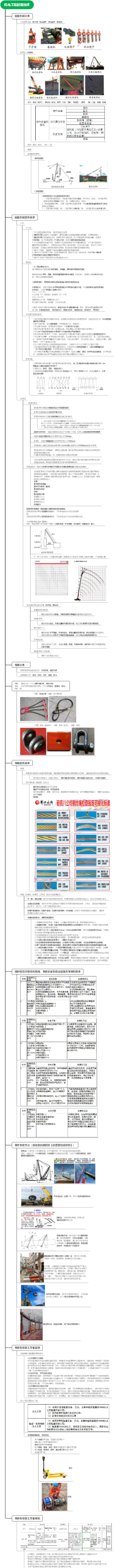 007--机电工程起重技术