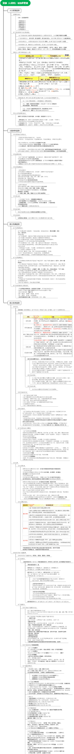 028--机电工程施工资源（人材机）与技术管理