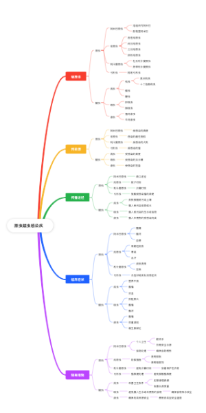 原虫蠕虫感染疾病
