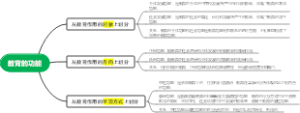 教育的功能