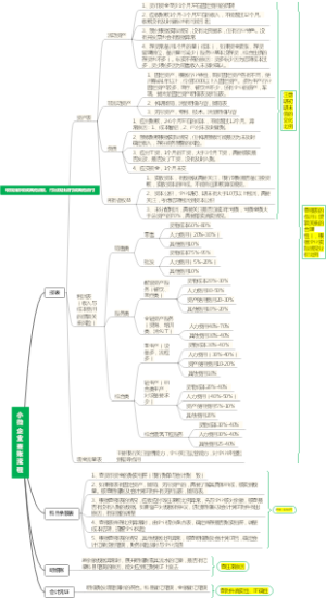 小微企业查账流程思维导图