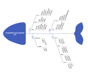 原因分析鱼骨图