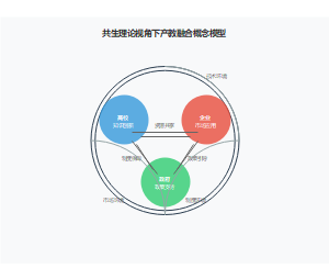 共生理论视角下产教融合概念模型