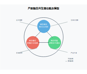 产教融合共生理论概念模型