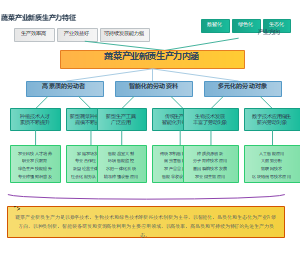 蔬菜产业新质生产力内涵