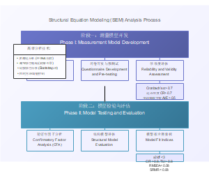 结构方程模型(SEM)分析流程