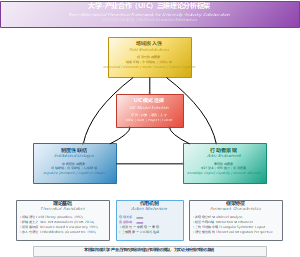 大学-产业合作（UIC）三维理论分析框架