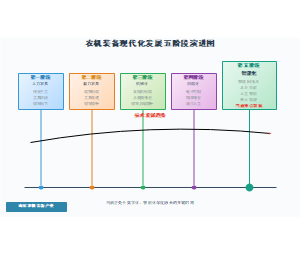 农机装备现代化发展五阶段演进图