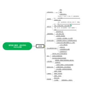 督导能力模型  -巡店系统-PDCA步骤