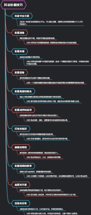 抖音拍摄技巧