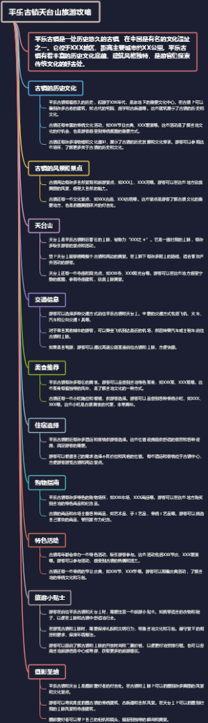 平乐古镇天台山旅游攻略